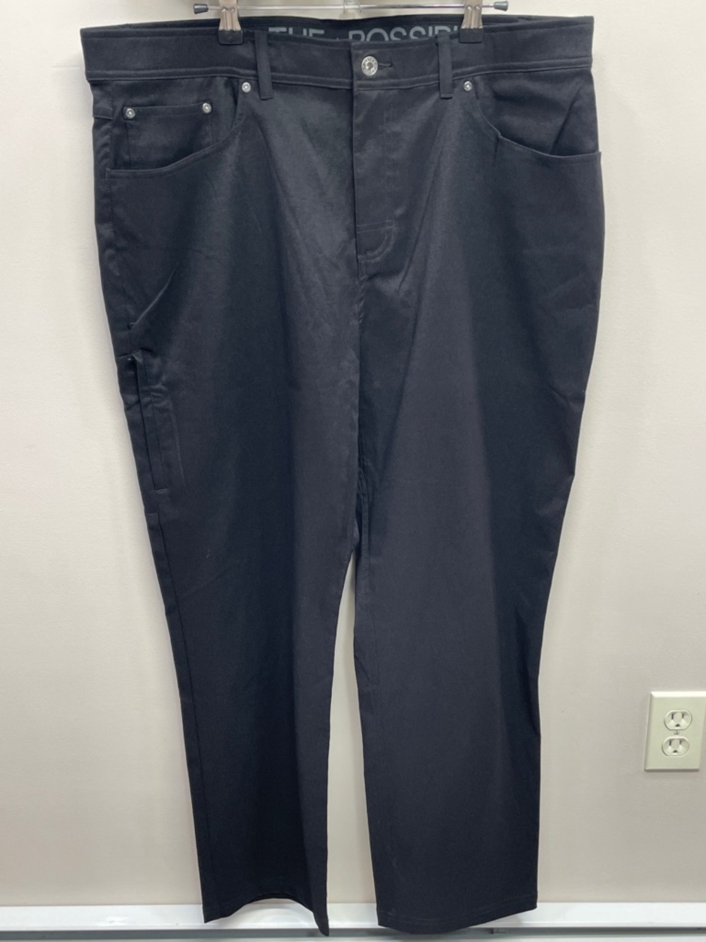 NWOT Gerry Black #1526734 Venture Performance Stretch Pants Size 38x30